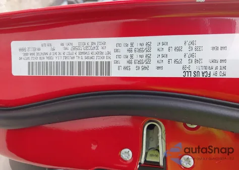 2020 Dodge Journey Crossroad z USA, uszkodzony, nr VIN 3C4PDCGB7LT225857